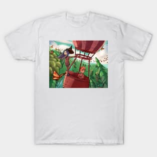 hot air ballon adventure T-Shirt